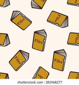law paper , cartoon seamless pattern background