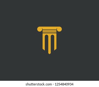 Pillar Logo Images Stock Photos Vectors Shutterstock