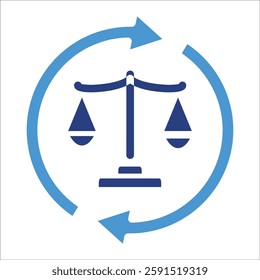 Law Reform Icon Element For Design