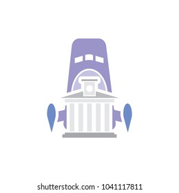 Law Rocket Logo Icon Design