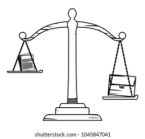 law scale icon
