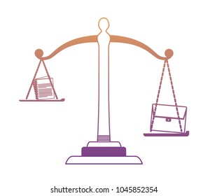 law scale icon