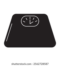 Law scale icon Vector illustration