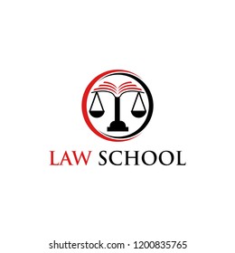 Law School Office Logo Template