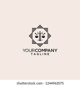 law star logo vector icon