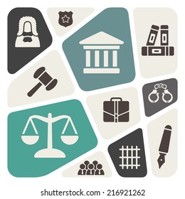 Law theme background