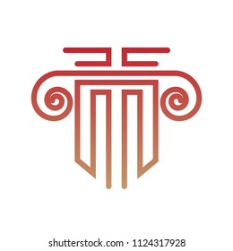 Law vector design for logo