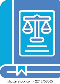 Law vector icon. Can be used for printing, mobile and web applications.