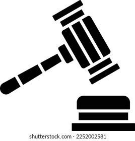 Law vector icon. Can be used for printing, mobile and web applications.