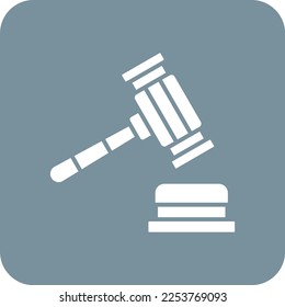 Gesetz, Vektorsymbol. Kann für Druck-, Mobil- und Web-Anwendungen verwendet werden.