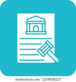 Law vector icon. Can be used for printing, mobile and web applications.