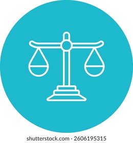 Law vector icon. Can be used for printing, mobile and web applications.