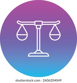 Law vector icon. Can be used for printing, mobile and web applications.