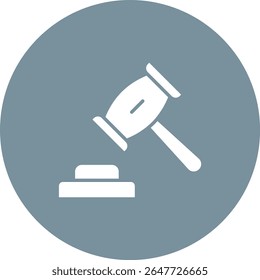 Icono de Vector de la ley. Se puede utilizar para aplicaciones de impresión, móviles y de Web.