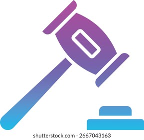 Ícone do vetor de lei. Pode ser usado para impressão, aplicativos móveis e da Web.