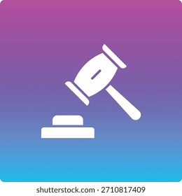 Ícone do vetor de lei. Pode ser usado para impressão, aplicativos móveis e da Web.