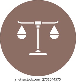 Icono de Vector de la ley. Se puede utilizar para aplicaciones de impresión, móviles y de Web.