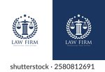 law vector. justice logo. Scale of justice icon
