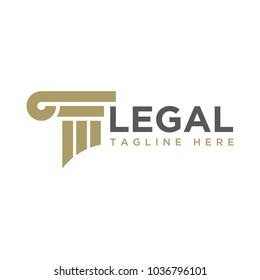 law/legal logo design template