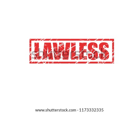 Lawless red stamp