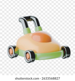 Lawn Care 3D Icons Pack, Realistic 3D Visuals for Landscaping, Gardening and Outdoor Maintenance Projects