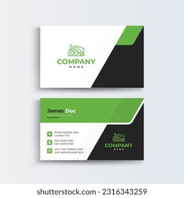 Lawn Care Business Card - Creative corporate business card Template modern and Clean design. Creative and Clean Business Card Template