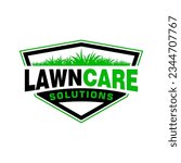 lawn care logo design creative idea vector design inspiration	
