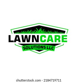 lawn care logo design  creative idea vector design inspiration