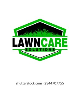 lawn care logo design creative idea vector design inspiration	