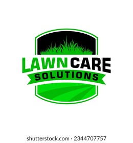 lawn care logo design creative idea vector design inspiration	