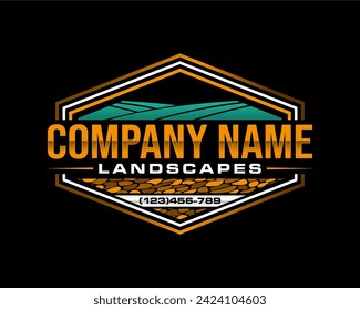 lawn care logo design creative idea vector design inspiration