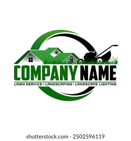 lawn care logo design creative idea design inspiration