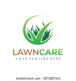 Lawn Care Logo. Lawn Services Logo Vector