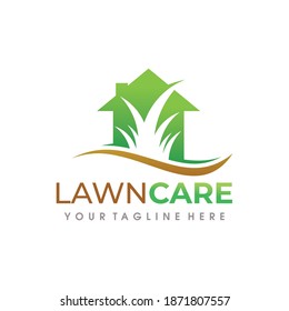 Lawn Care Logo. Lawn Services Logo Vector