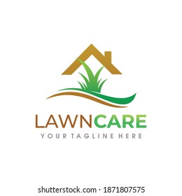 Lawn Care Logo. Lawn Services Logo Vector