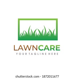 Lawn Care Logo. Lawn Services Logo Vector