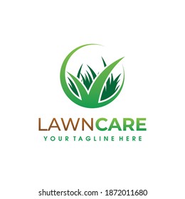 Lawn care Logo. Lawn Services Logo Vector