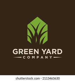 Lawn Care Logo. Lawn Services Logo Vector Template