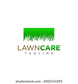 Lawn Care Logo. Lawn Services Logo Vector