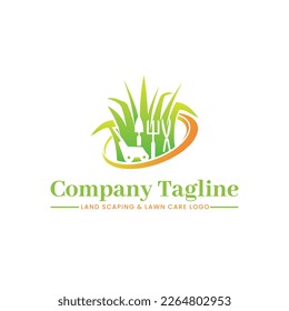Lawn Care and Maintenance logo