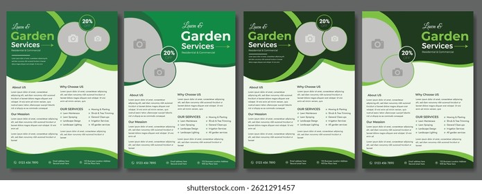Lawn Care Service Flyer Template
