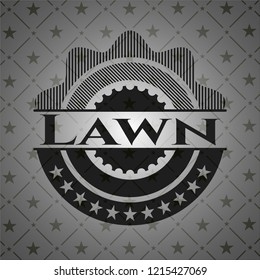 Lawn dark icon or emblem