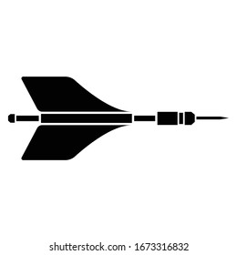 Lawn Dart Simple Silhouette Icon