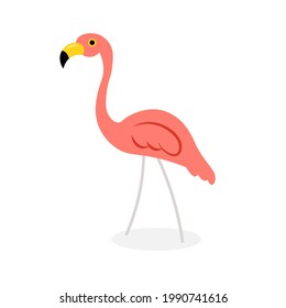 Lawn flamingo icon. Clipart image isolated on white background