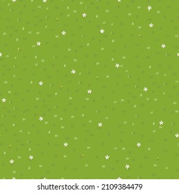 Lawn grass seamless in summer,Vector cartoon nature green field texture,Cute meadow and daisy in spring,Pattern summer grass on ground,Endless nature for four seasons,Natural abstract background

 