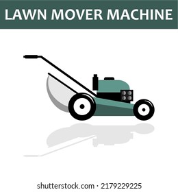 lawn mower equipment isolated vector