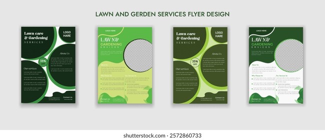 Lawn Mower, Garden, and Landscaping Service Postcard Template | Agro Firm EDDM Postcard Design Bundle | Every Door Direct Mail Lawn Care Postcard | Best Lawn Care Service Flyer Template