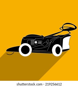 Lawn mower icon