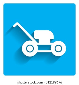 Lawn mower icon