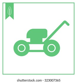 Lawn mower icon